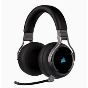 Corsair virtuoso icue cuffie con microfono wireless carbon corsair renew