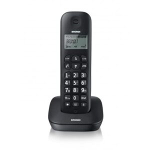 Brondi telefono cordless gala nero big display
