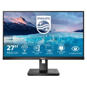 Philips monitor 27`` led ips s line 275s1ae - 00 2560x1440 2k ultra hd tempo di risposta 4 ms