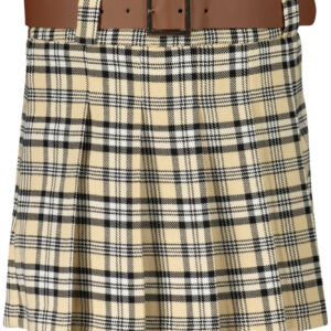 GUESS JEANS GONNA CORTA BAMBINA BEIGE