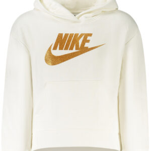 NIKE FELPA SENZA ZIP BAMBINA BIANCO