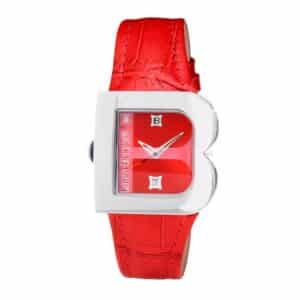 Multicolor Leather Dress Watch