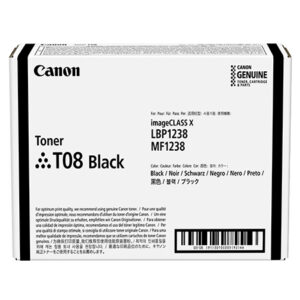 Canon t08 toner nero 11.000pp x i-sensys x 1238p 1238pr 1238i 1238if