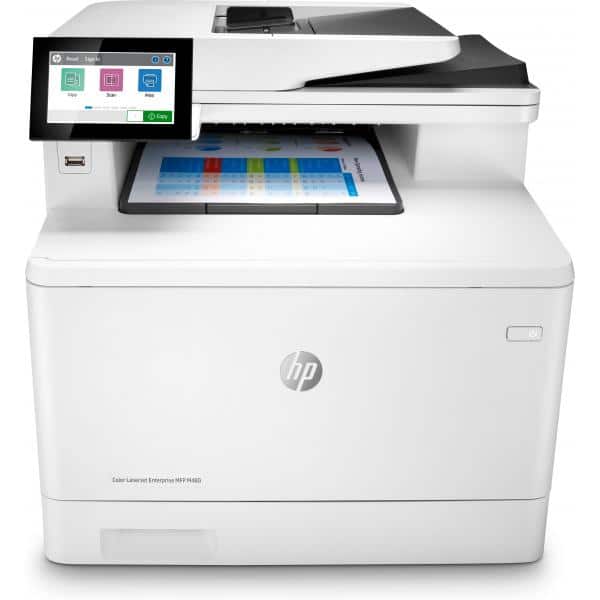 Hp color laserjet enterprise mfp m480f stampante multifunzione laser a4 600x600 dpi 27 ppm