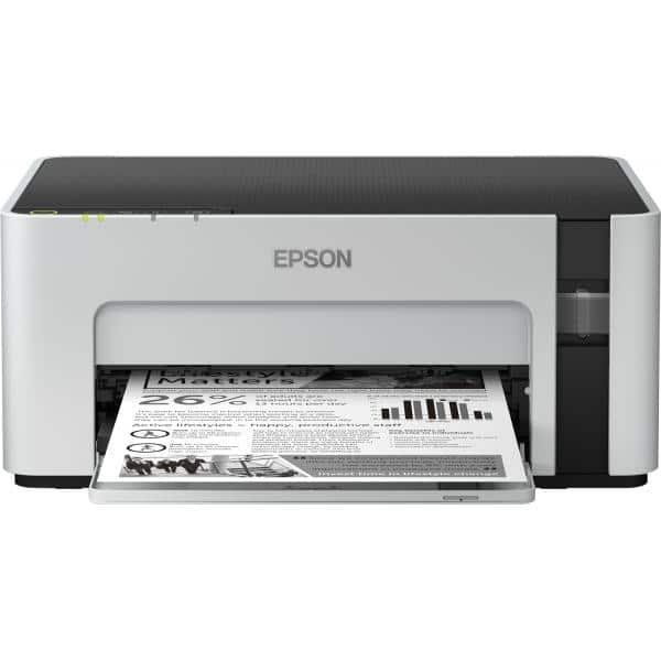 Epson ecotank et-m1120 stampante ink-jet b/n a4 32ppm 1440x720 dpi usb 2.0 italia bianco/nero