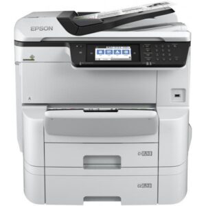 Epson workforce pro wf-c8690dtwf stampante multifunzione ink-jet a colori a3 24ppm 4.800x1.200dpi adf fronte/retro fax lan wi-fi nfc usb-b 3.0