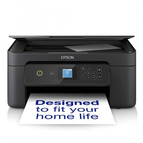 Epson expression home xp-3200 stampante multifunzione a4 getto d`inchiostro (stampa fronte retro, scansione, copia) display lcd 3.7cm, wifi, stampa da mobile e su cloud, airprint, cartuce 604 ananas