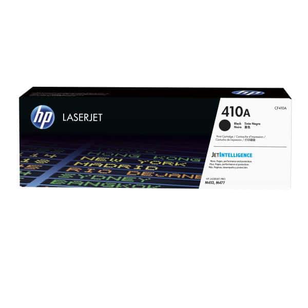 Hp 410a nero originale laserjet cartuccia toner ( cf410a ) per color laserjet pro m452dn, m452dw, m452nw, mfp m477fdn, mfp m477fdw, mfp m477fnw