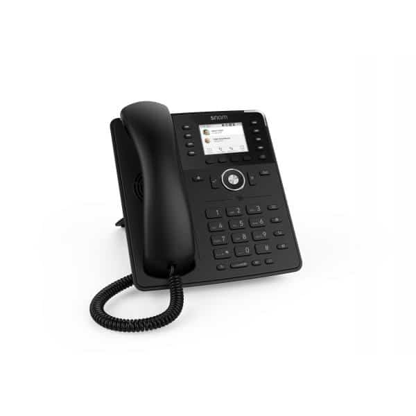 Snom D735 - Telefono VoIP - funzione di chiamata a tre vie