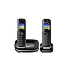 Panasonic KX-TGJ322GB - telefono cordless - segreteria telefonica con visualizzazione del numero del chiamante