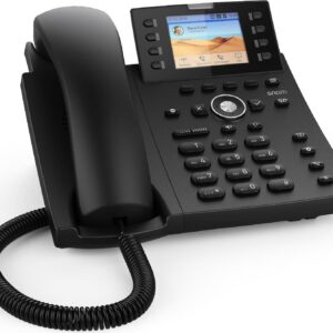 snom D335 - VoIP-Telefon - dreiweg Anruffunktion - SIP, RTCP, SRTP, SIPS - Schwarz
