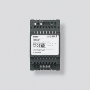 Siedle TR 603-0 - Stromversorgung - Schwarz - Siedle - 0 - 40 °C - CE - 53,5 mm (200035160-00)