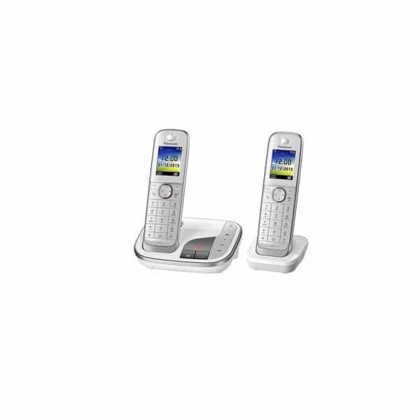 Panasonic KX-TGJ322GW - Schnurlostelefon - Anrufbeantworter mit Rufnummernanzeige