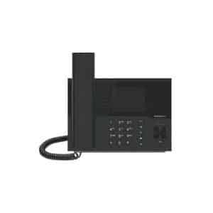 Innovaphone IP222 - VoIP-Telefon - SIP, SIP v2, H.323 v5 - mehrere Leitungen - Schwarz, Netzteil optional (01-00222-001)