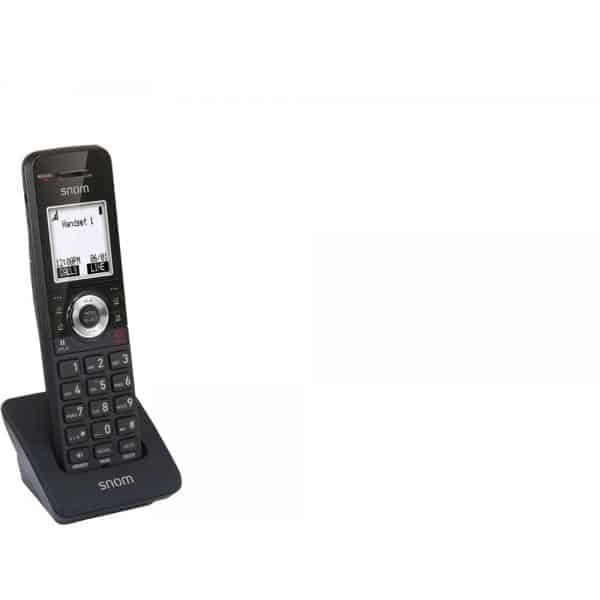 Snom M10 Office Handset Telefono DECT Identificatore di chiamata Nero (Snom M10 Office Handset) - Versione UK