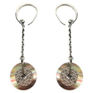 Silver Stainless Steel Earrings