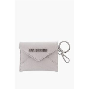 LOVE Saffiano Faux Leather Envelope Keyring