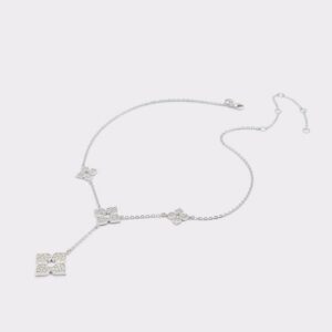 Silver Elastane Necklace