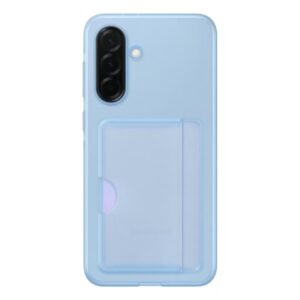 Cover posteriore con porta carte blu per Galaxy A36 5G