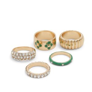 Green Elastane Ring