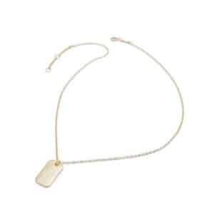 Gold Elastane Necklace