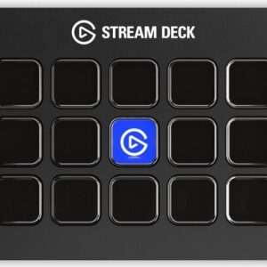 Elgato Stream Deck MK.2 - Schwarz - 15 Tasten - Windows 10 x64 - Mac OS X 10.13 High Sierra - Mac OS X 10.14 Mojave - Mac OS X 10.15 Catalina - Mac OS X 10.15.3... - 118 mm - 84 mm (10GBA9901)