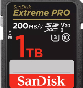 WESTERN DIGITAL EXTREME PRO 1TB SDHC MEMORY CARD 200MB/S 140MB/S UHS-I CLASS (SDSDXXD-1T00-GN4IN)