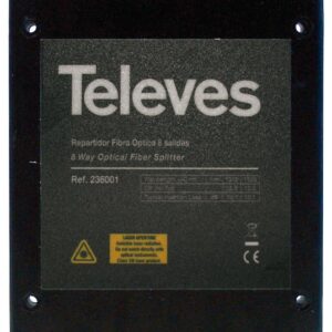 Televes OVT8N Kabelsplitter Schwarz Kabelspalter oder -kombinator (OVT8N)