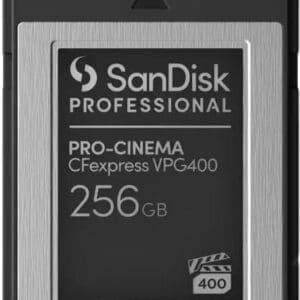 SanDisk PRO-CINEMA - 256 GB - CFexpress - 1700 MB/s - 1400 MB/s - Tropfsicher - Schwarz (SDPCVN4-256G-GNANN)