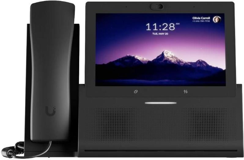 Ubiquiti Phone Touch Max - Smartphone - Kabelgebundenes Mobilteil - Freisprecheinrichtung - Schwarz (UTP-TOUCHMAX)