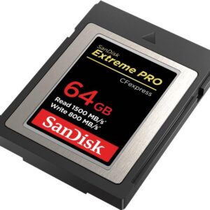 SanDisk Extreme Pro - Flash-Speicherkarte - 64GB - CFexpress (SDCFE-064G-GN4NN)