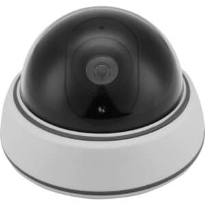 Telecamera fittizia - LINK2HOME - Dome, LED rosso lampeggiante, facile installazione