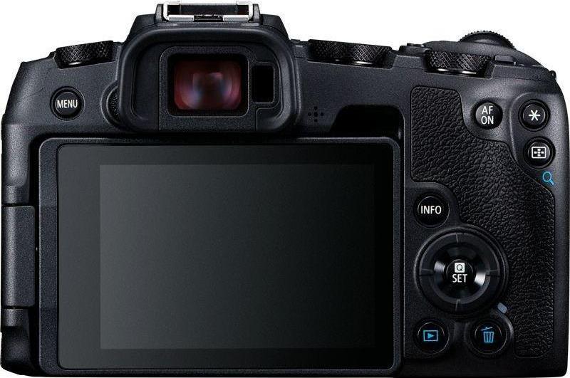 Canon EOS RP - Digitalkamera - spiegellos - 26.2 MPix - Vollbild - 4K / 25 BpS - 4.3x optischer Zoom RF 24 - 105 mm F4-7.1 IS STM Objektiv - Wi-Fi, Bluetooth (3380C133)