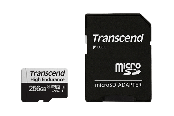 Transcend 350V Speicherkarte 256 GB MicroSDXC Klasse 10 (TS256GUSD350V)