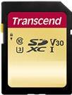 128GB UHS-I U3 SD card MLC - Extended Capacity SD (SDXC) (TS128GSDC500S)