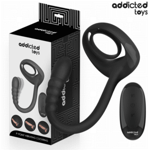 ADDICTED TOYS - ANILLO PENE VIBRADOR PUNTOÂ·P CONTROL REMOTO