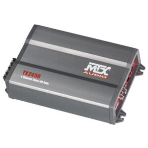 Amplificatore - MTX AUDIO - Classe AB a 4 canali 4x50Wrms - 40 o 4x75Wrms - 20 con filtro attivo variabile
