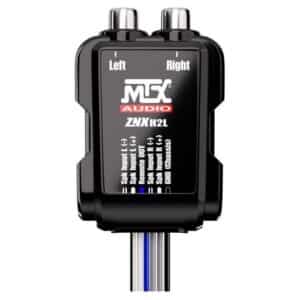 "Adattatore - MTX AUDIO - Cavi da altoparlante a RCA 8V - Uscita ""Remote"""