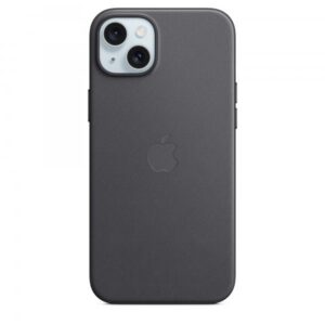 Apple Custodia MagSafe in tessuto Finewoven per iPhone 15 Plus - Nero (Apple - bagsidecover til mobiltelefon)
