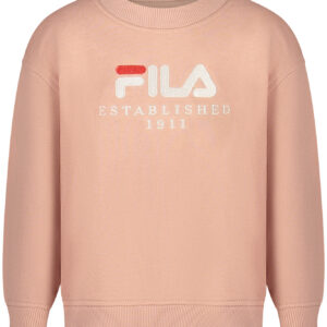 FILA FELPA SENZA ZIP BAMBINA ROSA