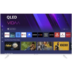 "TV LED QLED UHD - CONTINENTAL EDISON - CELED43SVQLB26B7 - 43"" (108 cm) - 3xHDMI, 2xUSB - Bianco"