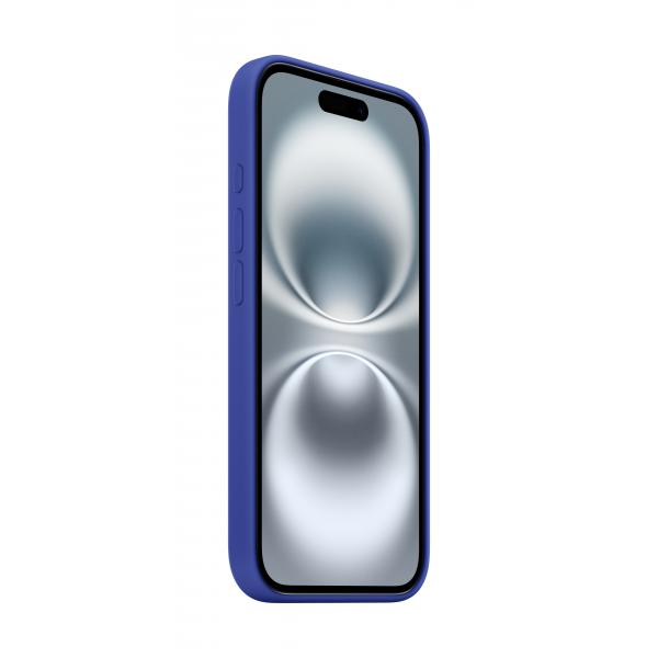APPLE iPhone 16 - Custodia in silicone con MagSafe - Blu oltremare