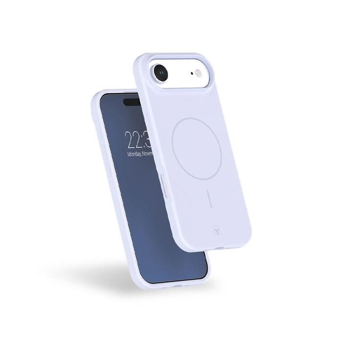 Custodia MagSafe - iPhone Air - Silicone rinforzato - Azzurro cielo