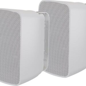 Vision Wandlautsprecher Paar  - 50 Watt Belastbarkeit - C-Halterungen enthalten - weiß(SP-1801)