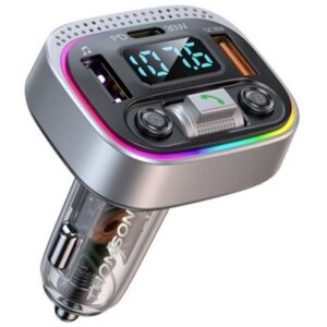 Trasmettitore FM bt 5.4 - THOMSON - 12/24 V - 1A + QC3.0 + PD30 W - LED blu